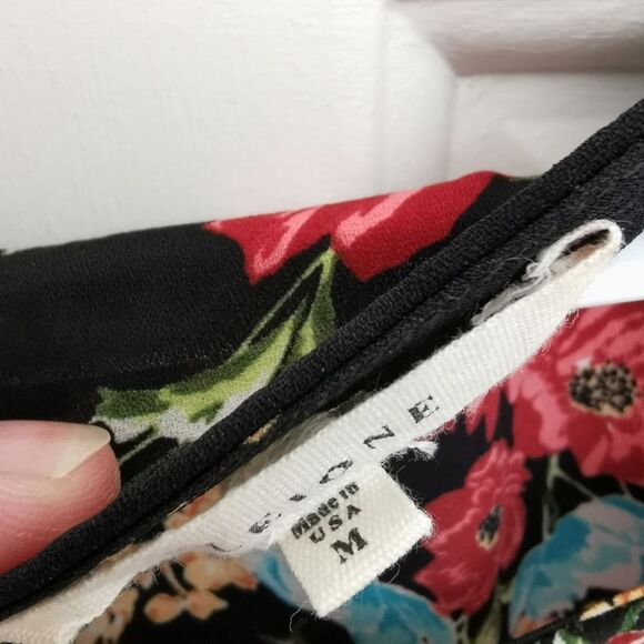 2/$40 Pleione peplum blouse size M - Picture 3 of 6